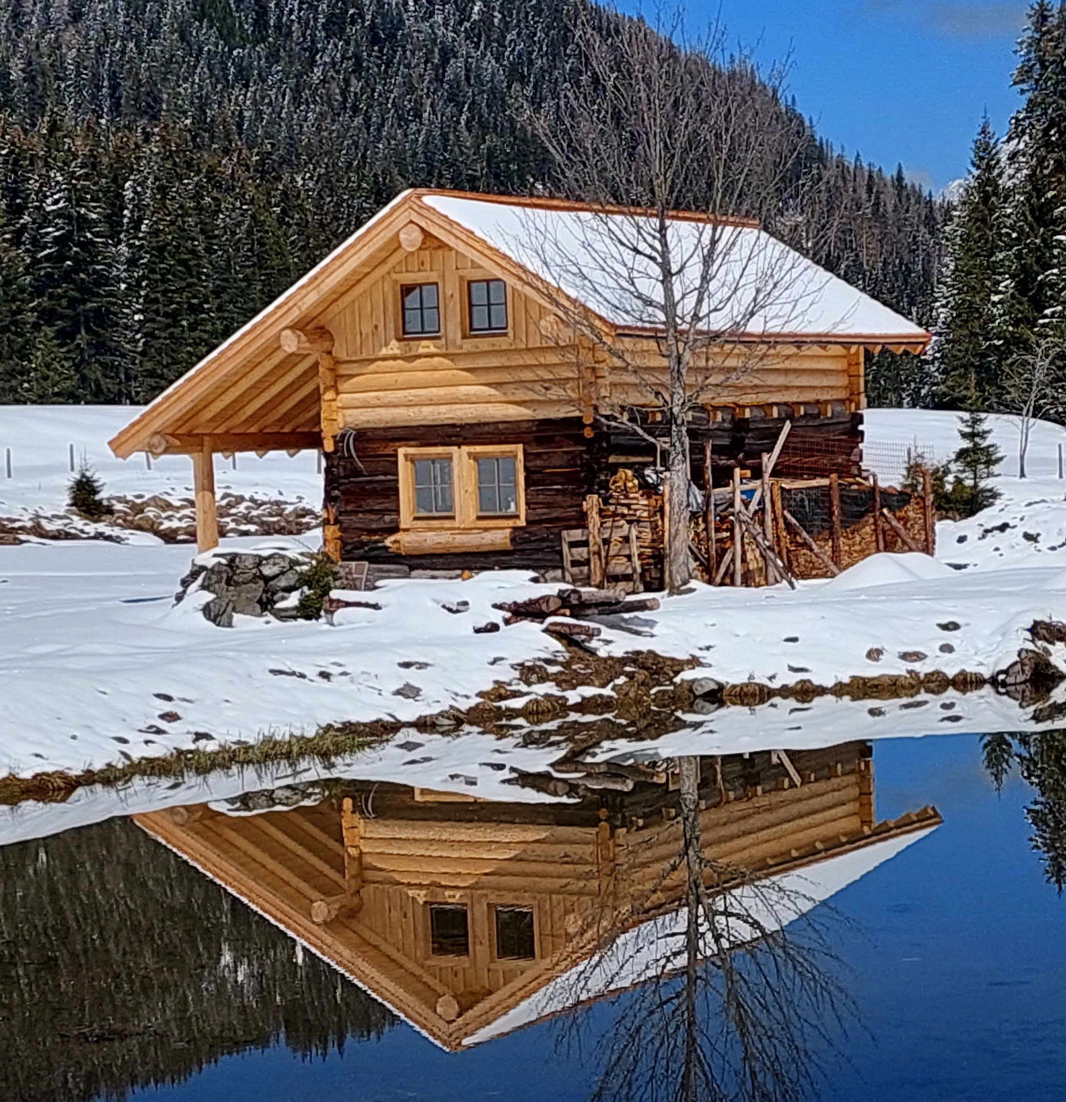 Unser Angerstadl im Winter erleben